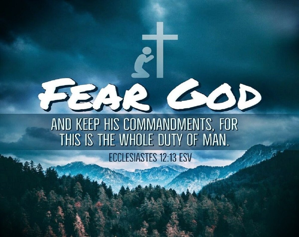 THE FEAR OF GOD